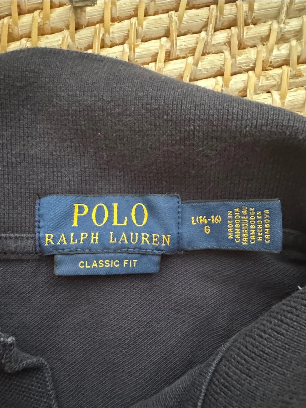 Ralph Lauren Boy’s Navy Polo with Red Pony Embroidery